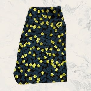 OS LuLaRoe Leggings - Spiral Print - One Size 0-12